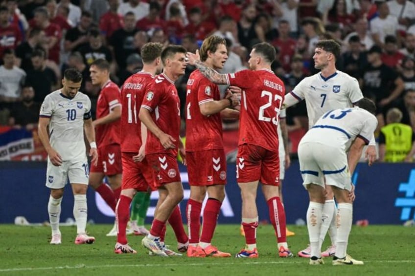 Denmark progressed to the last 16 of Euro 2024 despite a goalless stalemate with Serbia in