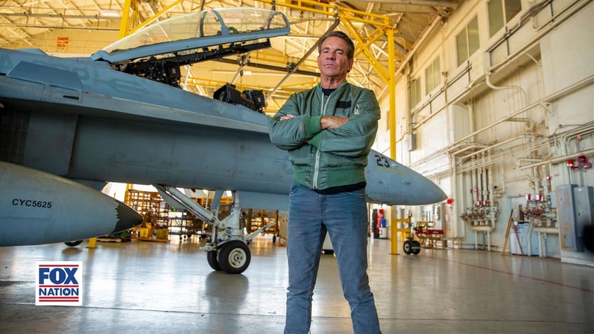 dennis quaid to host fox nation series top combat pilot debuting in november