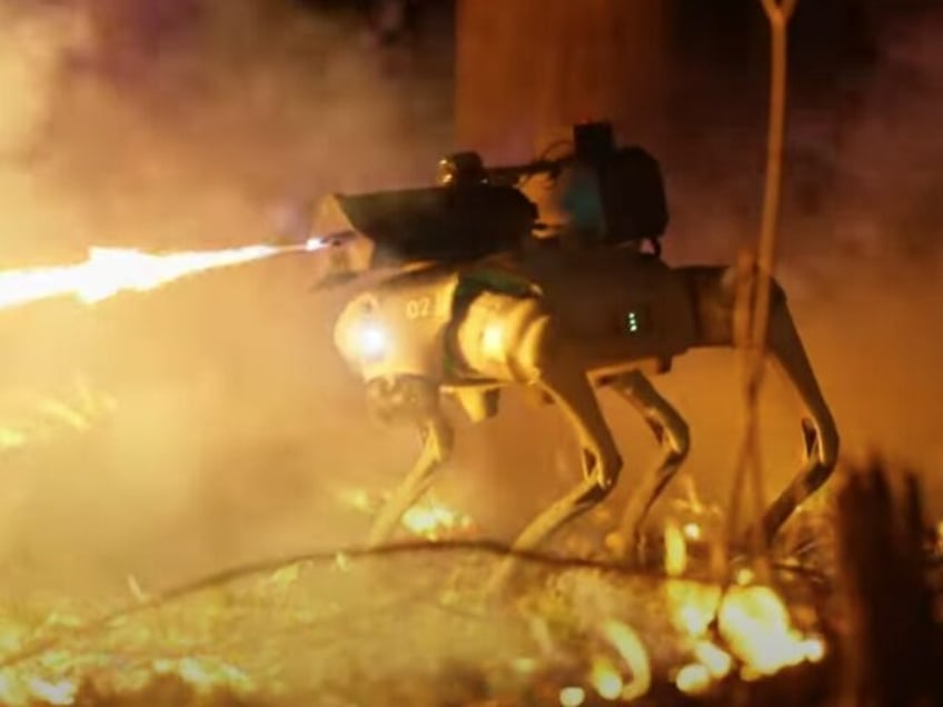 Robot Flamethrower