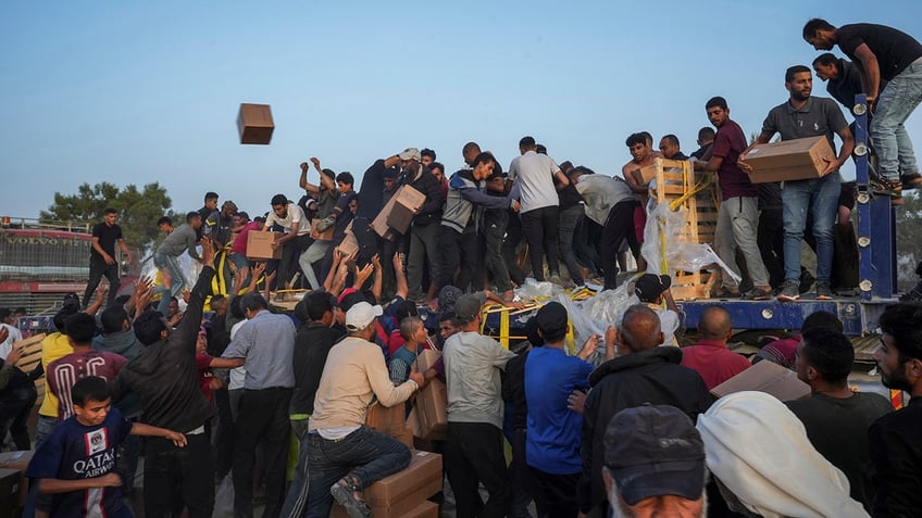 Humanitarian aid delivery to Gaza