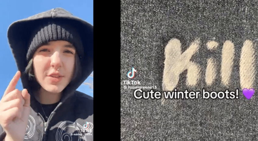 deranged leftists use cute winter boots code to bypass tiktok algo in organizing project mayhem