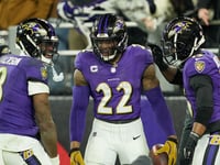 Derrick Henry, Ravens run wild for win over Steelers in NFL playoffs