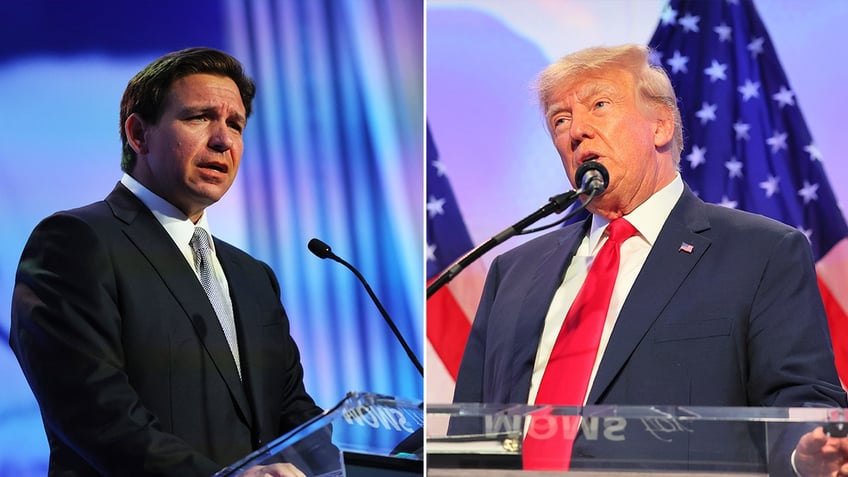 Desantis and Trump