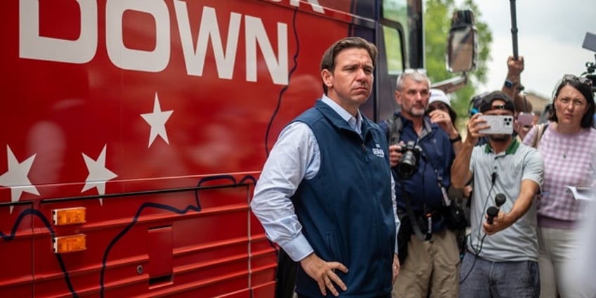 desantis campaign showcases his military background after reboot ron desantis embodies service over self