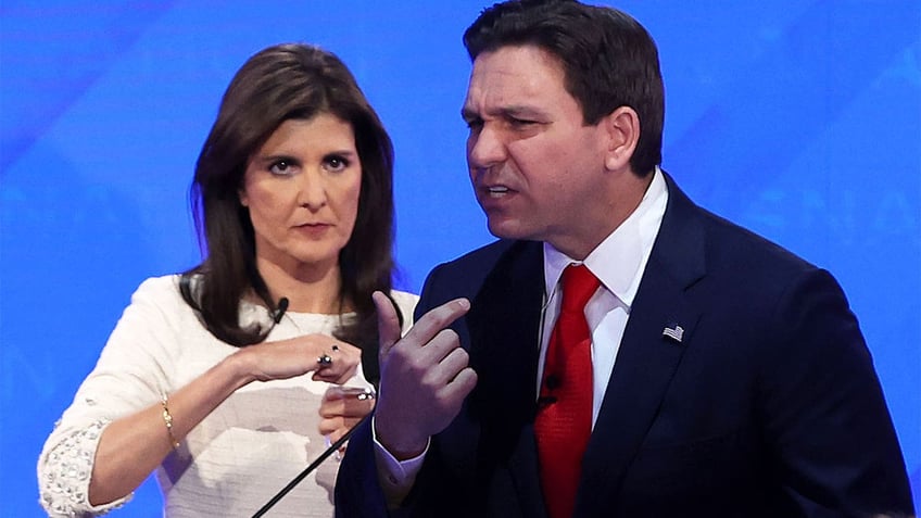 desantis haley spar over support for bathroom bills during their tenures as governor you are lying