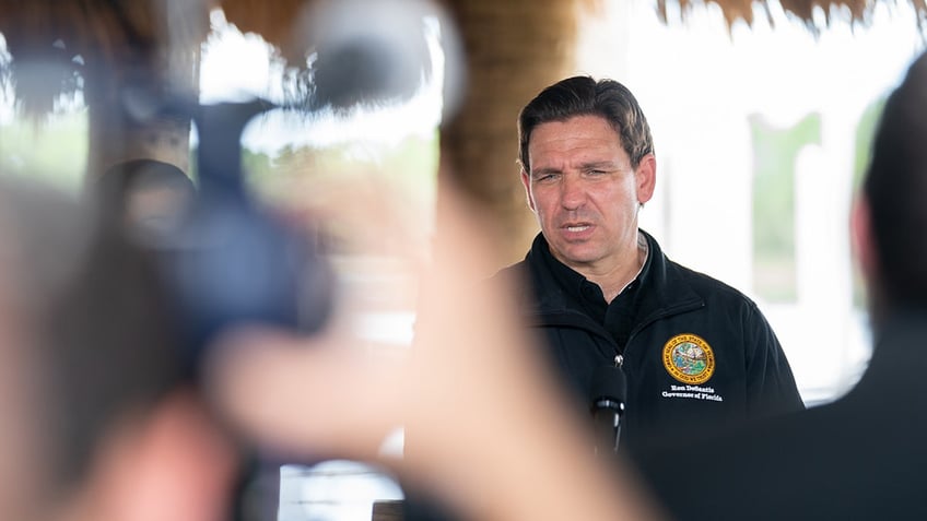 desantis hammers climate change alarmists in no uncertain terms in idalias aftermath