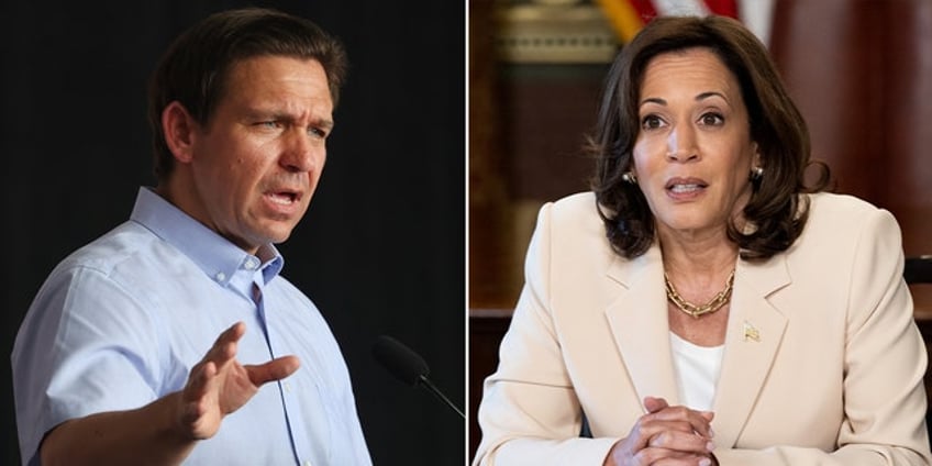 desantis pushes back on false narratives from kamala harris republicans on florida black history curriculum