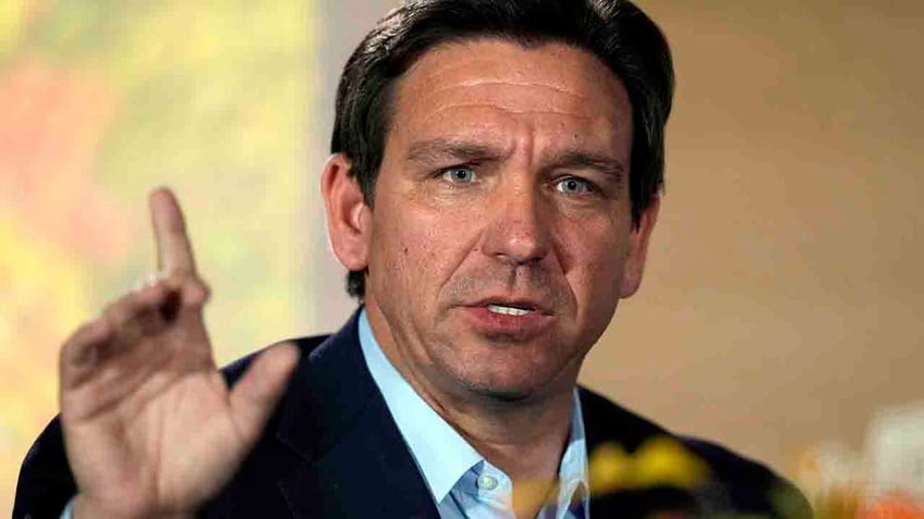 desantis says trump is high risk low reward gop presidential nominee