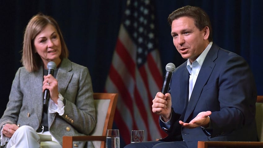 desantis touts gop success stories amid election day iowa tour