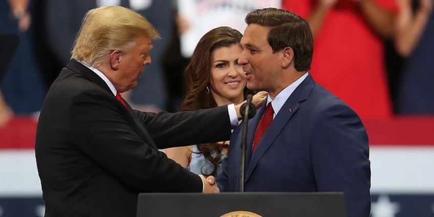 desantis trump never drained the swamp but i did in florida