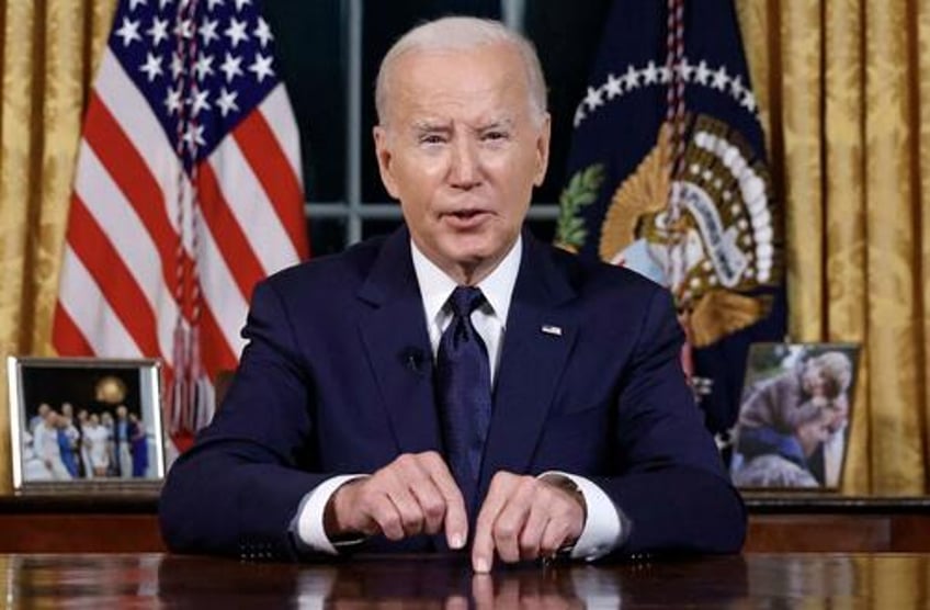 desperate to sell ukraine war biden pathetically appeals to profit motives