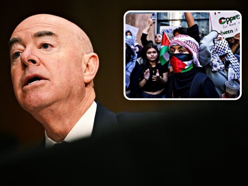 dhs chief mayorkas will not commit to deporting pro hamas foreign students from us