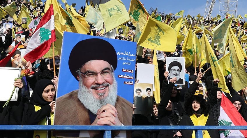 Nasrallah mourners