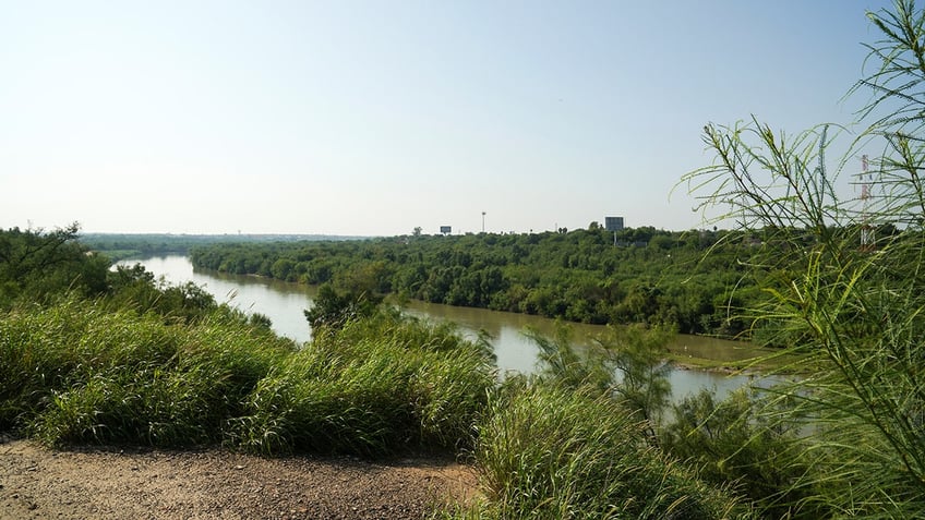 portion of Rio Grande river in Texas