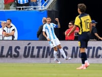 Di Maria on target as Argentina down Ecuador 1-0