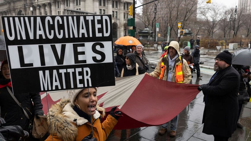 Anti-COVID vaccine protest