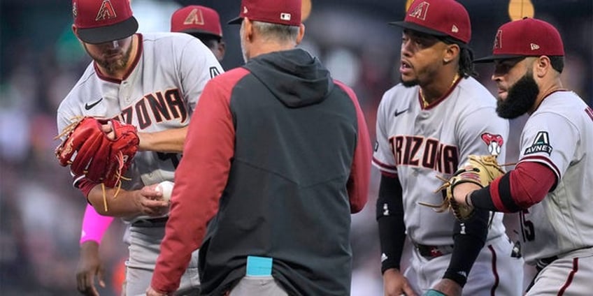 diamondbacks slade cecconi earns 1st career strikeout in wildly unique fashion