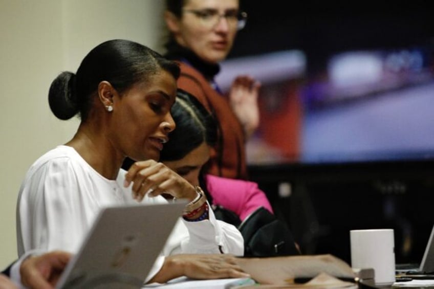 Salazar, the first Black woman to hold the position of attorney general in Ecuador, has recently kept out of the public eye, only appearing on occasion in a bullet-proof vest or surrounded by security