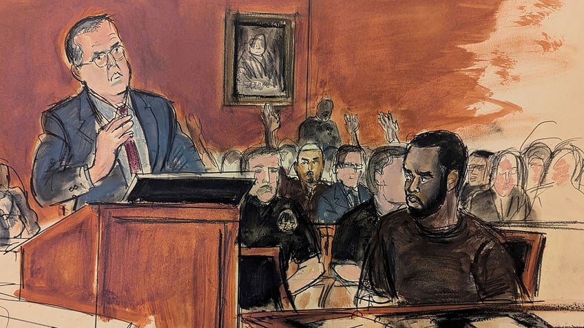 Sean Diddy Combs listens to his bail appeal hearing in Manhattan Federal court.