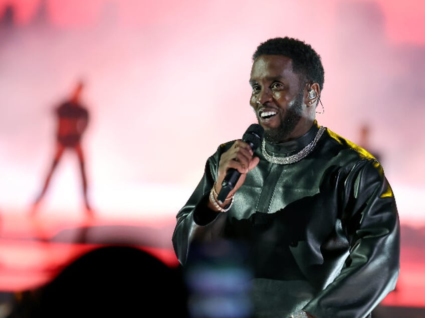 LAS VEGAS, NEVADA - MAY 15: Host Sean 'Diddy' Combs speaks onstage during the 20