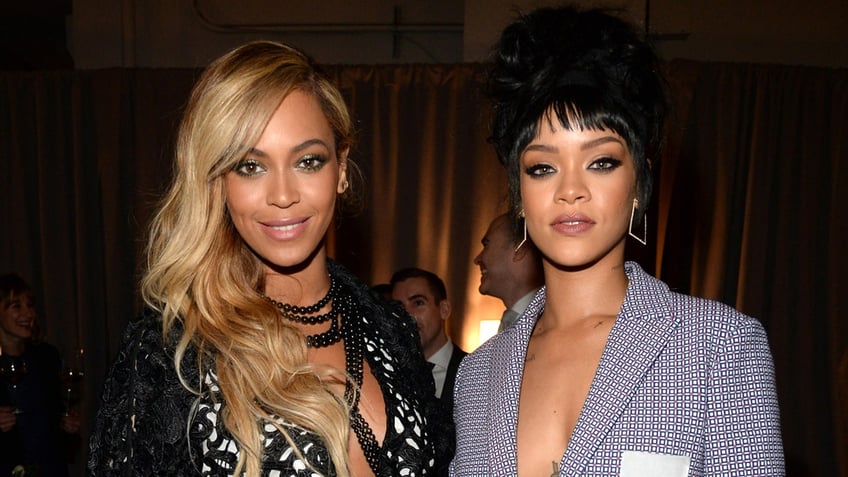 Beyonce and Rihanna