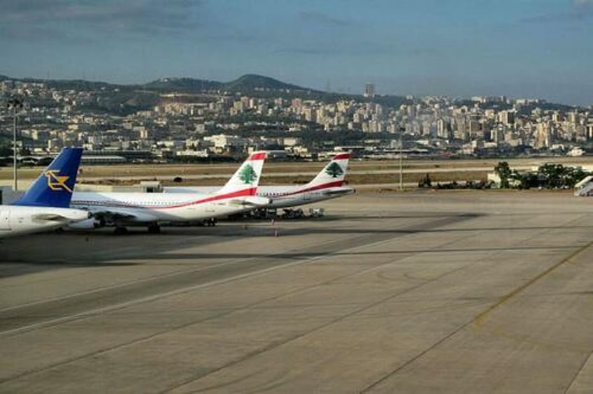 diplomats tour beirut airport after uk media alleges presence of hezbollah weapons