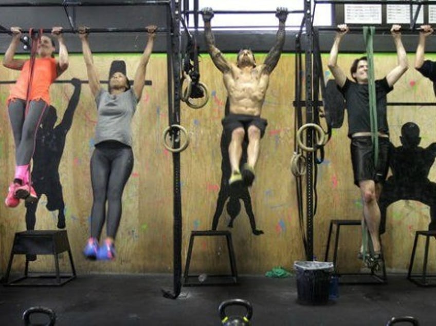 director of crossfit games stands strong glocks to be given as prizes