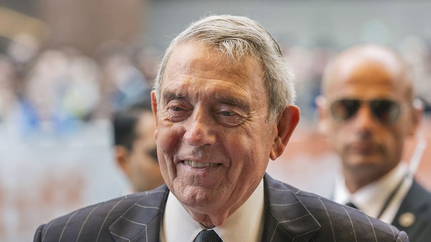 Dan Rather arrives on the red carpet for the film "Truth" during the 40th Toronto International Film Festival in Toronto, Canada, September 12, 2015. REUTERS/Mark Blinch