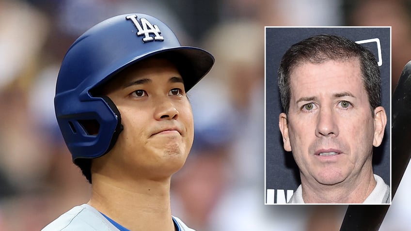 Shohei Ohtani and Tim Donaghy side by side