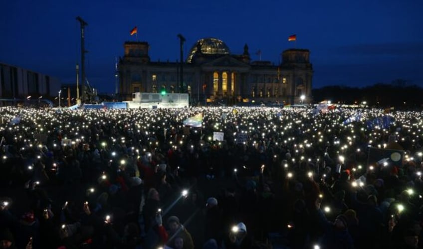 Online footage of massive anti-AfD protests has been doctored to seem like demos supportin