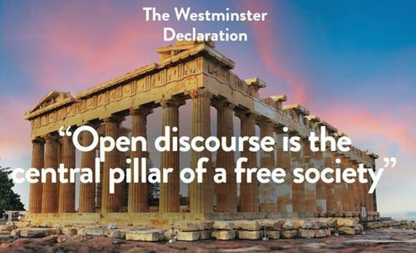 dismantle the censorship industrial complex the westminster declaration