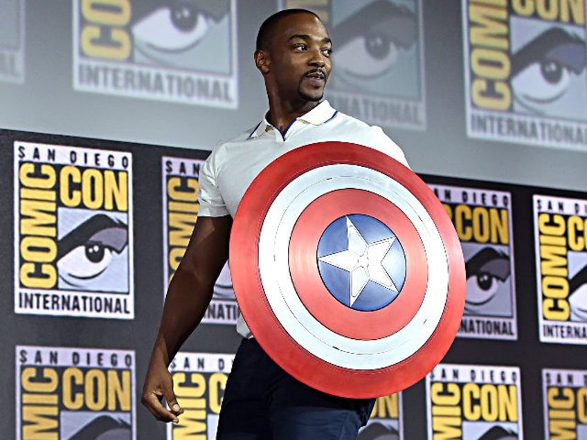 SAN DIEGO, CALIFORNIA - JULY 20: Anthony Mackie of Marvel Studios' 'The Falcon a