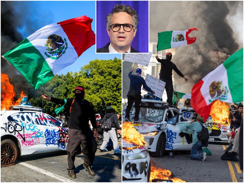 Disney’s Avengers star Mark Ruffalo has dismissed days of violent anti-ICE mass demonst