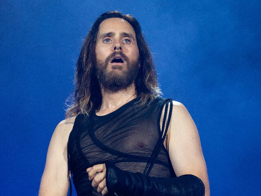 AUSTIN, TEXAS - AUGUST 30: Jared Leto of Thirty Seconds to Mars performs in concert during