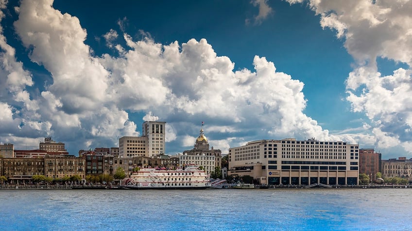 Savannah, GA from the water