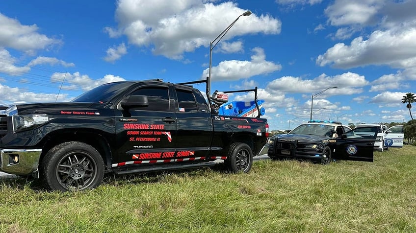 Florida law enforcement on scene of van recovery