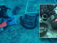 Divers discover 'hidden treasures' during expedition to eerie ancient shipwreck