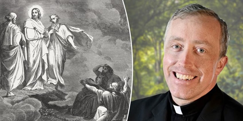 divine nature of jesus revealed in the transfiguration says north carolina priest glory of god