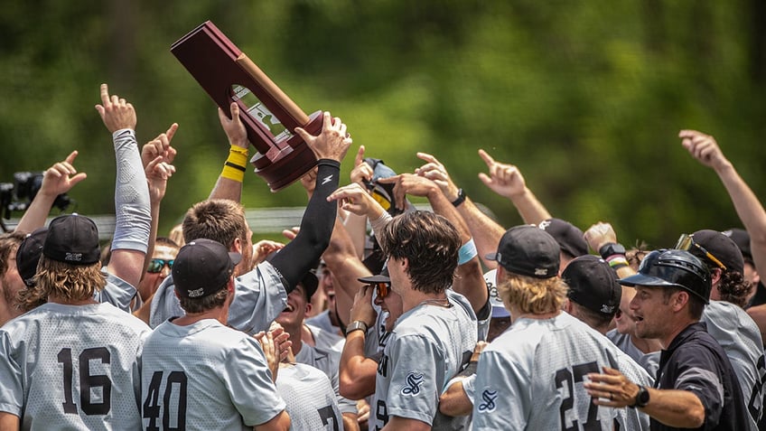 Birmingham-Southern with trophy