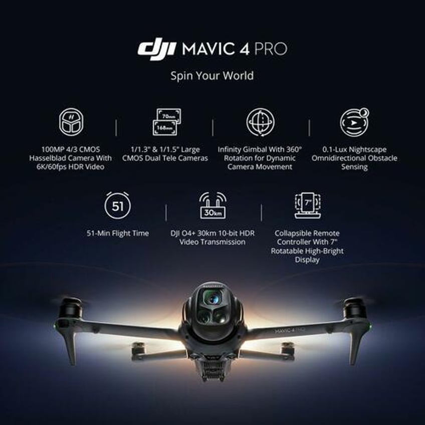 dji skips us market for new rollout of advanced mavic drone