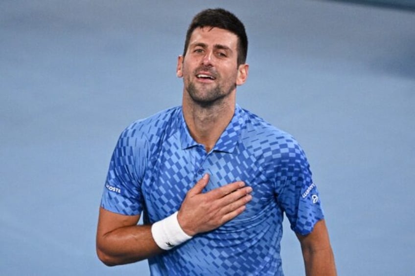 Novak Djokovic will play a qualifier in the opening round of the Australian Open