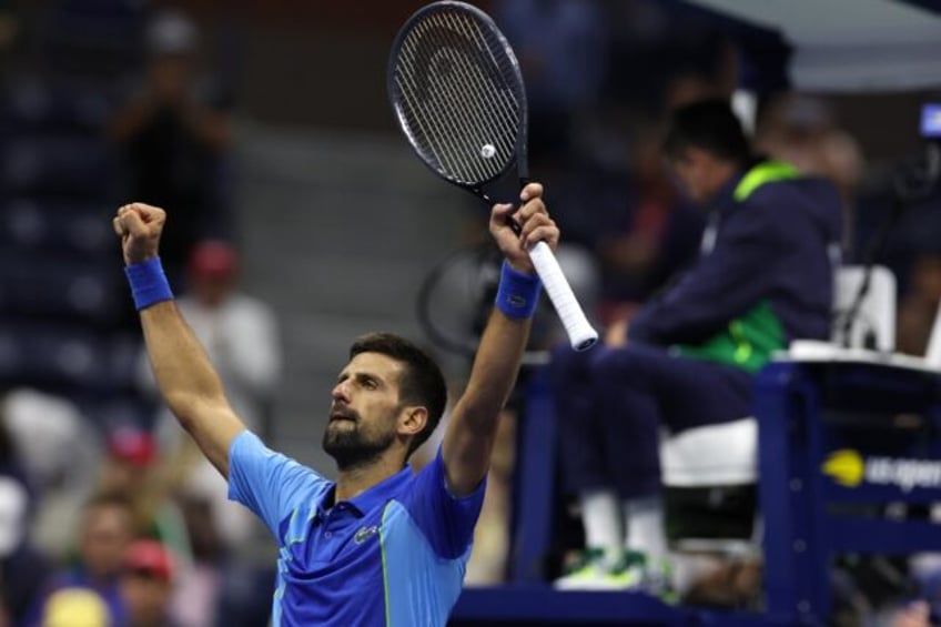 djokovic into us open last 16 after five set thriller