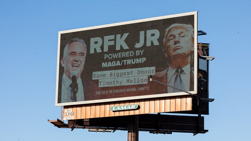 DNC funded Trump Kennedy billboard
