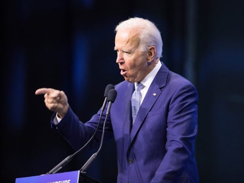 MANCHESTER, NH - SEPTEMBER 07: Democratic presidential candidate, former Vice President Jo