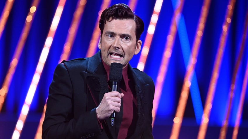 David Tennant hosting the 2025 BAFTA Awards