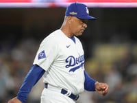 Dodgers' Dave Roberts thinks Manny Machado threw ball at him in dugout 'with intent' after 'unsettling' video