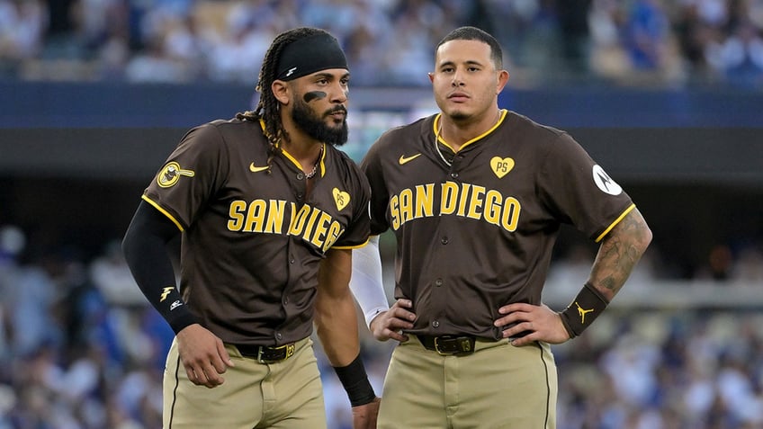 Fernando Tatis Jr. and Manny Machado talk