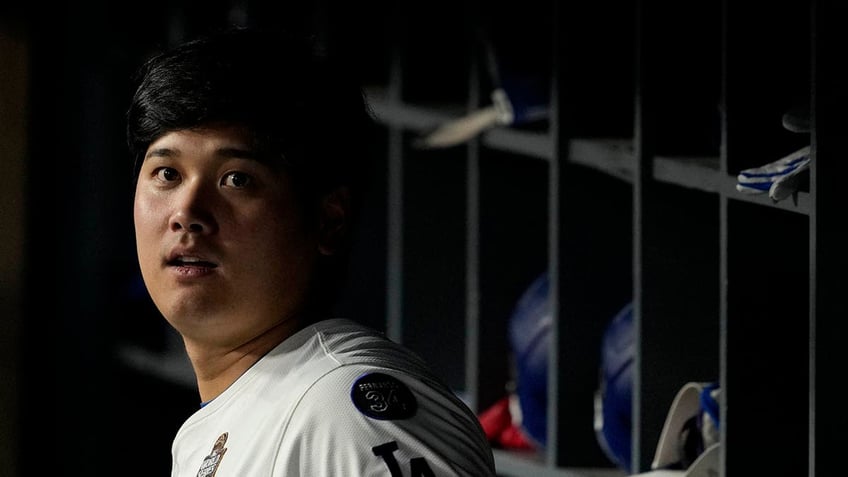 Shohei Ohtani in the shadows