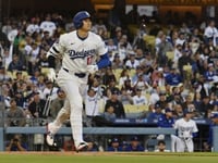 Dodgers’ Shohei Ohtani obliterates two homers, strikes out vs. Athletics position player