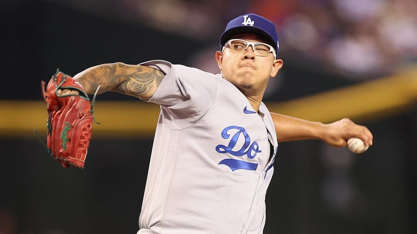 dodgers starter julio urias charged with felony domestic violence